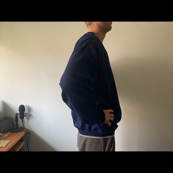 Dreimar Golf Blue V-Neck in XL - Picture 2 of 5